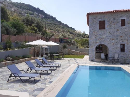 Piscina di Villa Dafni - Infinite Sea Vistas with Private Pool o nelle vicinanze