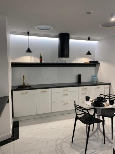 Dapur atau dapur kecil di Axel Baltic Jacuzzi & Sauna ADULTS ONLY