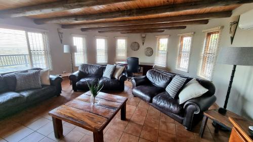 Posezení v ubytování Boabab Lodge