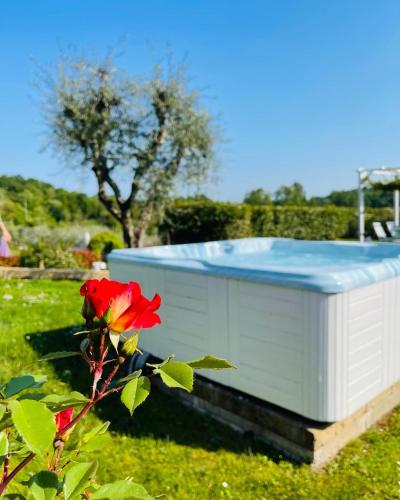 Jardin de l'établissement Holiday Home Sovenigo
