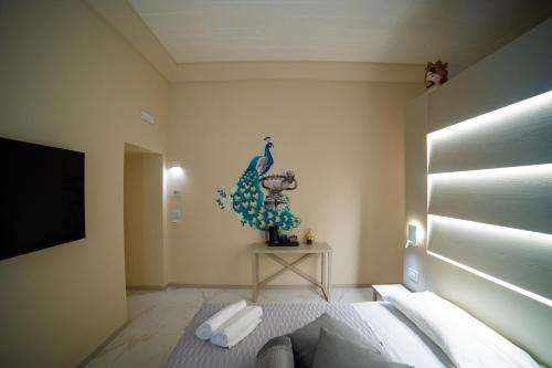Ένα ή περισσότερα κρεβάτια σε δωμάτιο στο That's Amore Accommodation Tropea