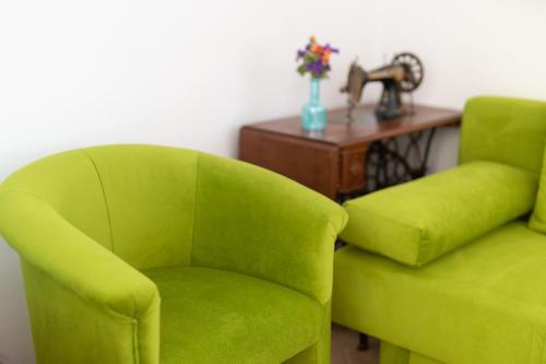 Χώρος καθιστικού στο Apartments Adria Danka