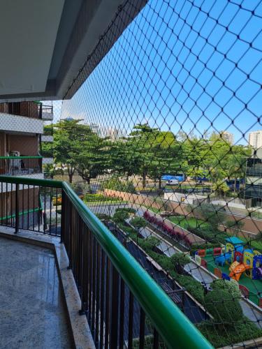 En balkong eller terrass på Residencial Liberty Barra da Tijuca