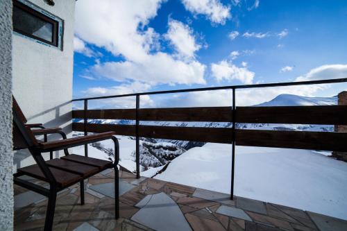 Un balcón o terraza en Gudauri rooms