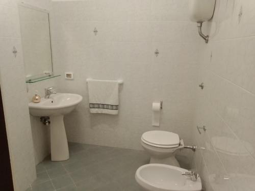 Koupelna v ubytování Casa Riva Levante