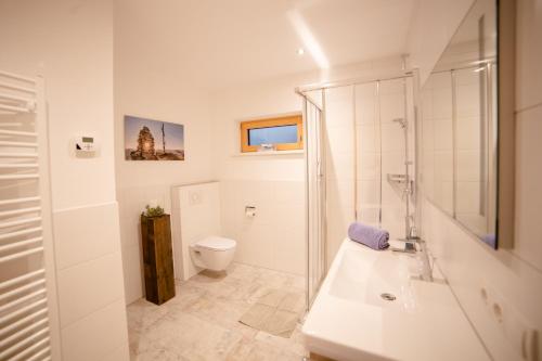 Phòng tắm tại Apart Heimatliebe