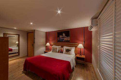 Hotel Boutique Britanicoにあるベッド
