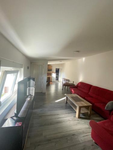 TV a/nebo společenská místnost v ubytování Vracar Apartment