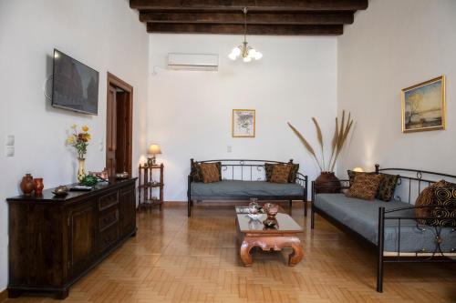 Cycladic sea view Mansion near the Castle
