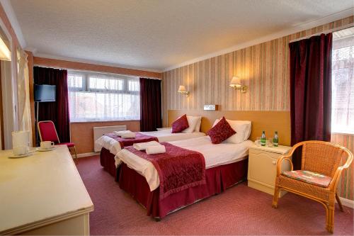 Barrowfield Hotelにあるベッド
