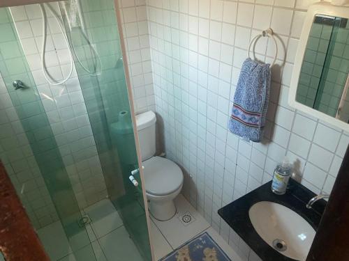 Phòng tắm tại Hostel Blue House Búzios