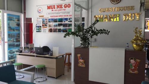 Ο χώρος του λόμπι ή της ρεσεψιόν στο Thanh Duy Guest House