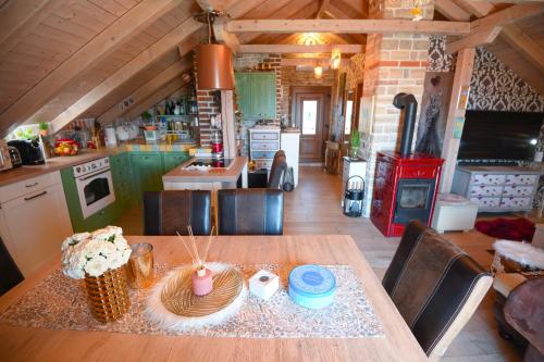 Dapur atau dapur kecil di Villa Lady Stone