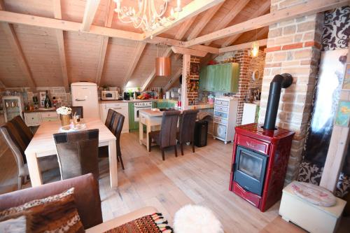 Dapur atau dapur kecil di Villa Lady Stone