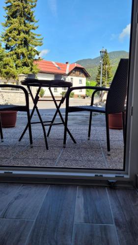 Nespecifikovaný výhled na hory nebo výhled na hory při pohledu z apartmánu