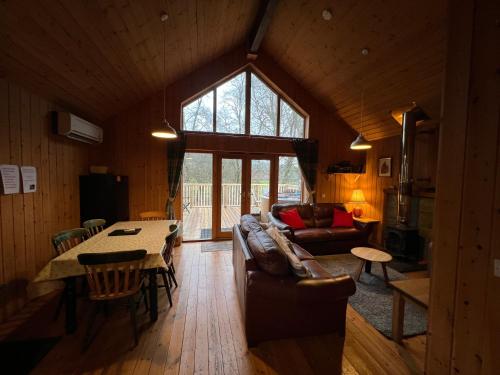 Posezení v ubytování Fern Lodge