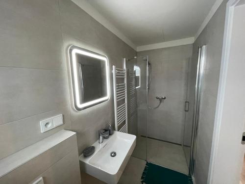 Koupelna v ubytování Apartmán Pálavská Brána