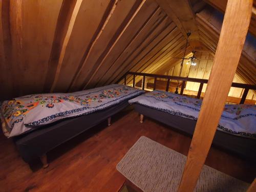 Ένα ή περισσότερα κρεβάτια σε δωμάτιο στο U Jana