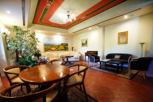 Posezení v ubytování Saturnia Tuscany Hotel