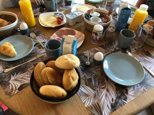 Jídlo v prázdninového domu nebo okolí