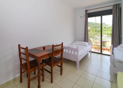 Posezení v ubytování Bora Rooms
