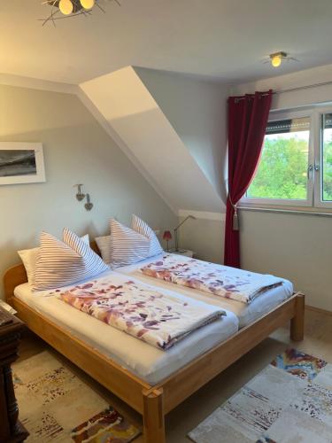 Ліжко або ліжка в номері Exklusive Ferienwohnung / STAINZ / Luxury holiday Apartment