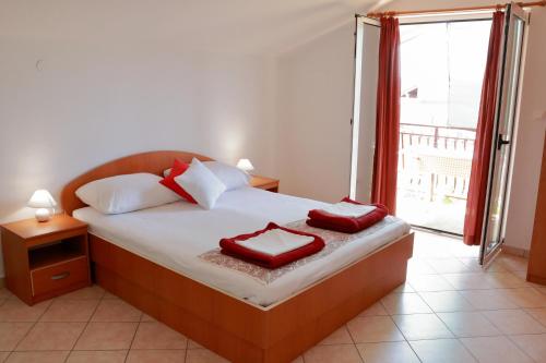 Postel nebo postele na pokoji v ubytování Olive apartments 2