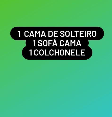 Una señal que dice que puedo ser California I santa clara en Aconchego da Lapa, en Río de Janeiro