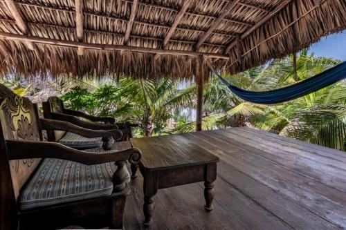 Μπαλκόνι ή βεράντα στο Zoah Surf Boutique Hotel, El Paredón