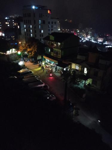 Γενική άποψη της πόλης Tam Dao ή θέα της πόλης από  αυτός ο ξενώνας