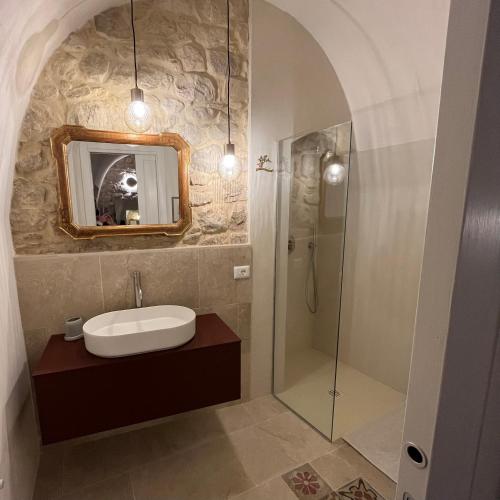 Koupelna v ubytování B&B Scicli La Casuzza