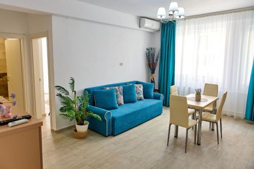 พื้นที่นั่งเล่นของ Apartament Smarald 1