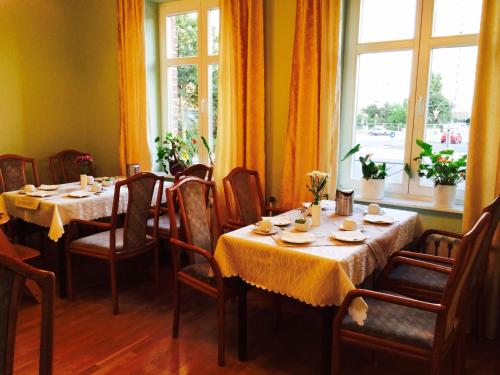 Гостиная зона в Pension an der Havelbucht
