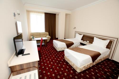 Artsakh Hotelにあるベッド