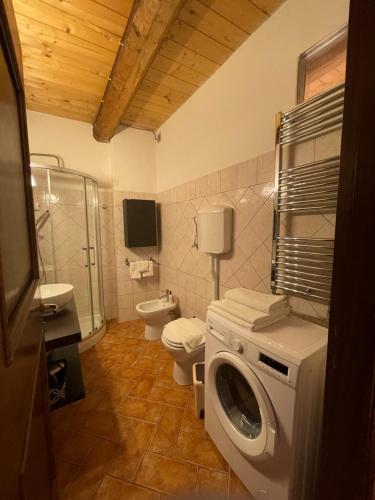 Kúpeľňa v ubytovaní Il Borghetto Medievale suite