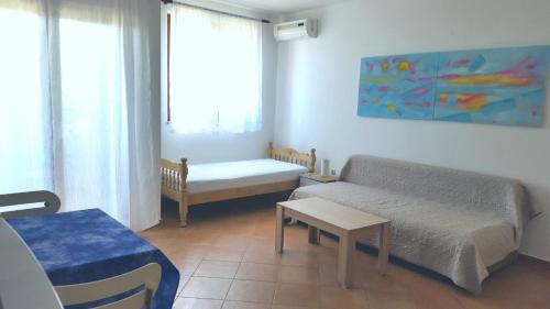 Posteľ alebo postele v izbe v ubytovaní Apartments Magdalena AS1