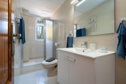 Ванная комната в Apartamento Aigua Blava