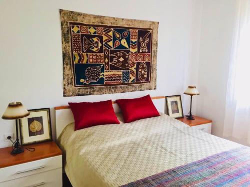 Posteľ alebo postele v izbe v ubytovaní Beautiful Apartment with balcony