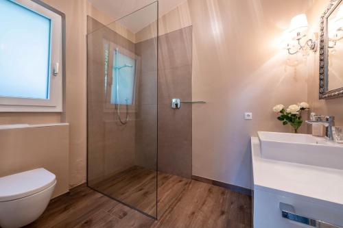 Koupelna v ubytování Ferienwohnung Casa 50