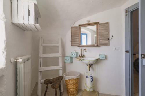 Ένα μπάνιο στο Masseria Mammella