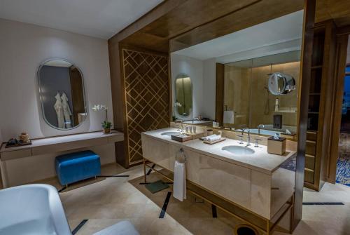 Coin salon dans l'établissement Jareed Hotel Riyadh