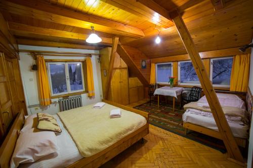 Postel nebo postele na pokoji v ubytování Agroturystyka Na Dzielnicach