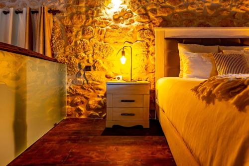 Ένα ή περισσότερα κρεβάτια σε δωμάτιο στο Quinta do Quinto