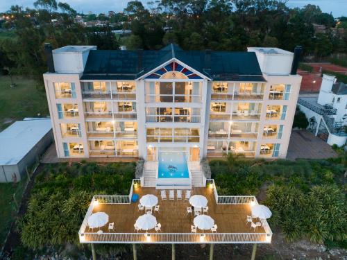 Πισίνα στο ή κοντά στο Las Barrancas Apart & Spa