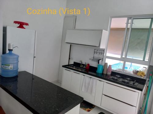 Köök või kööginurk majutusasutuses Casa de Praia
