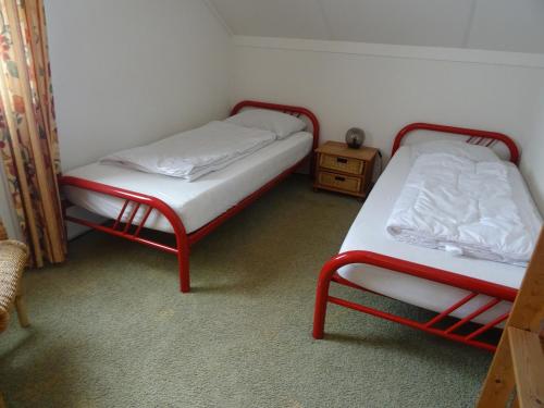 Postel nebo postele na pokoji v ubytování Kustverhuur, Park Scheldeveste, Schelde 222