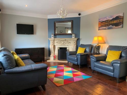 A seating area at Wild Atlantic Breeze Guesthouse