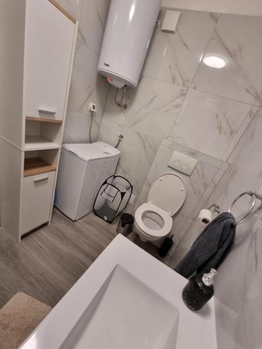 Kúpeľňa v ubytovaní MaKi