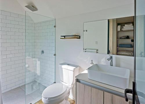 Phòng tắm tại Casa Nova