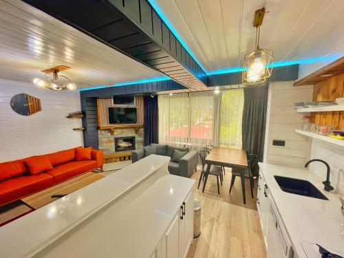 Kaya Residence tesisinde mutfak veya mini mutfak